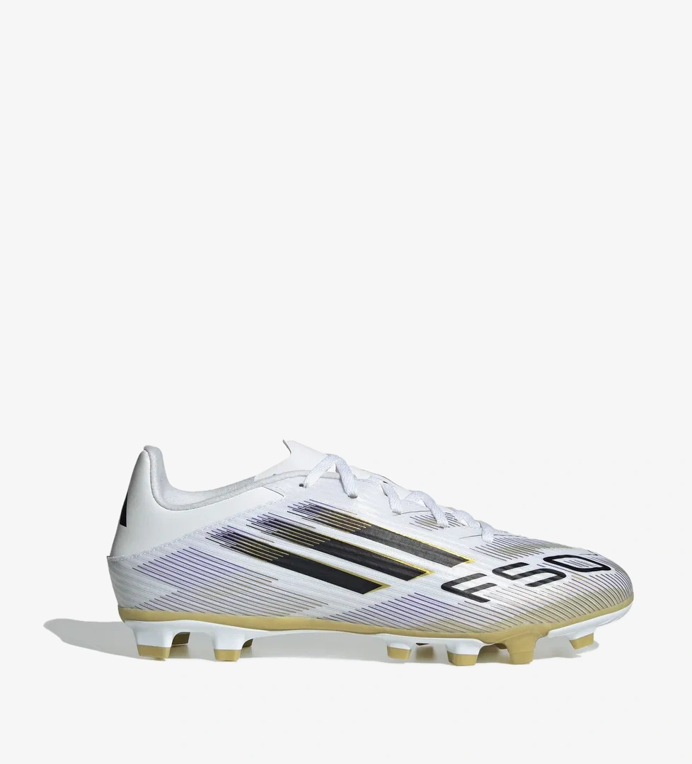 adidas F50 Club Firm-Multi Ground Erkek Beyaz Çim Saha Kramponu