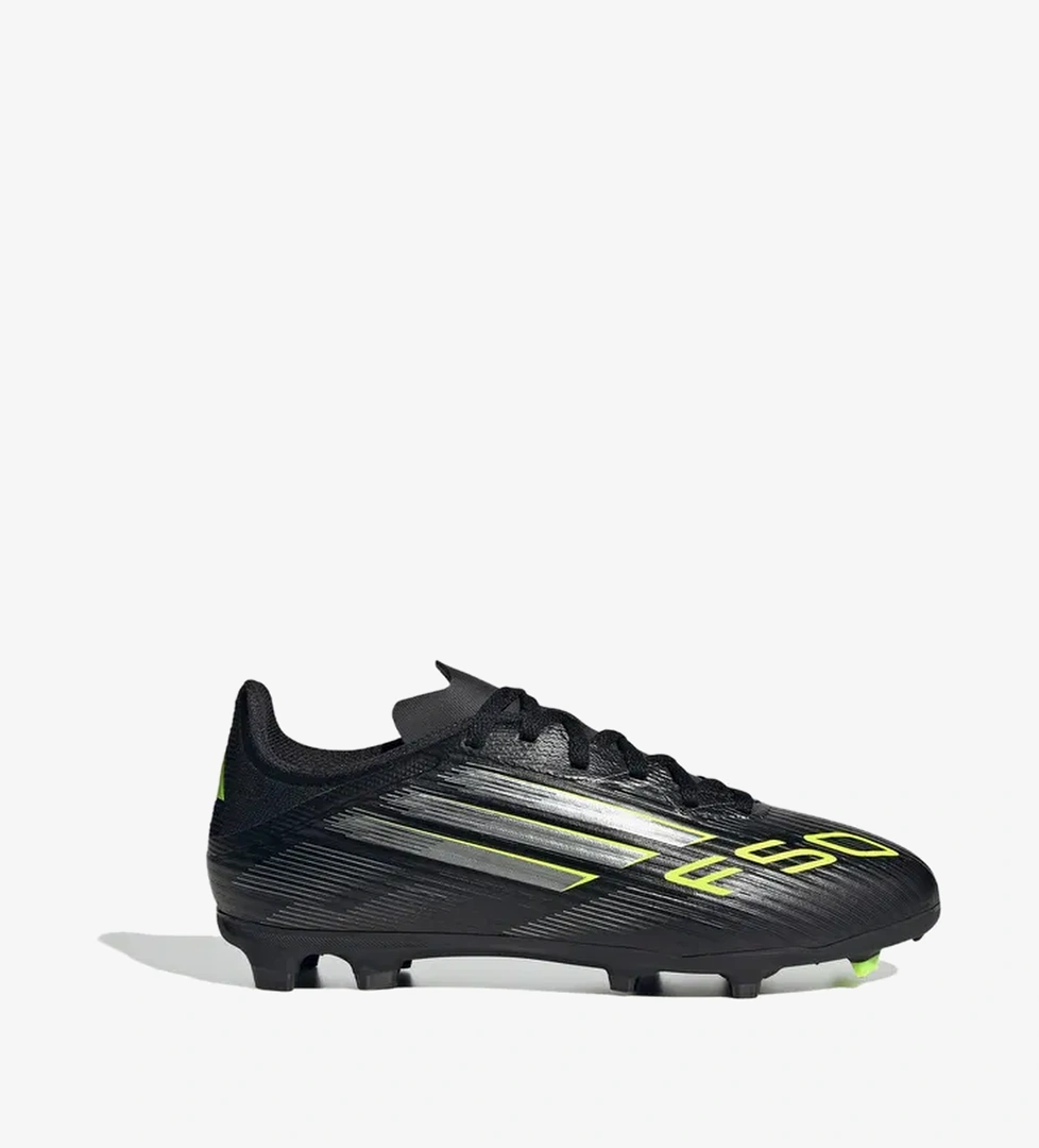adidas F50 League Firm-Multi Ground Çocuk Siyah Çim Saha Kramponu