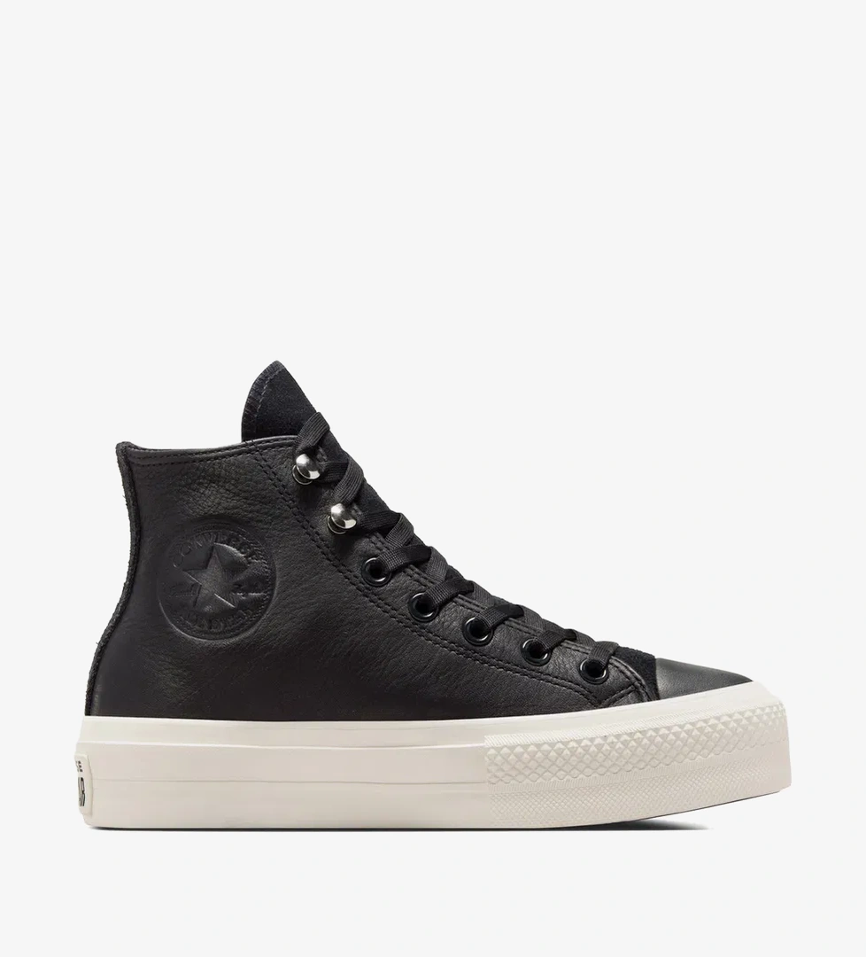 Converse Converse Chuck Taylor All Star Lift Kadın Siyah Deri Platform Bot | Intersport Siyah - 1. görsel