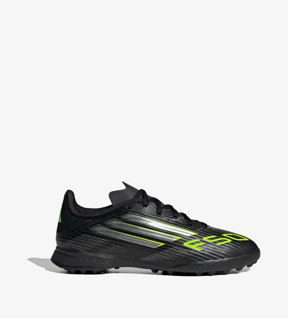 adidas F50 League Çocuk Siyah Halı Saha Kramponu