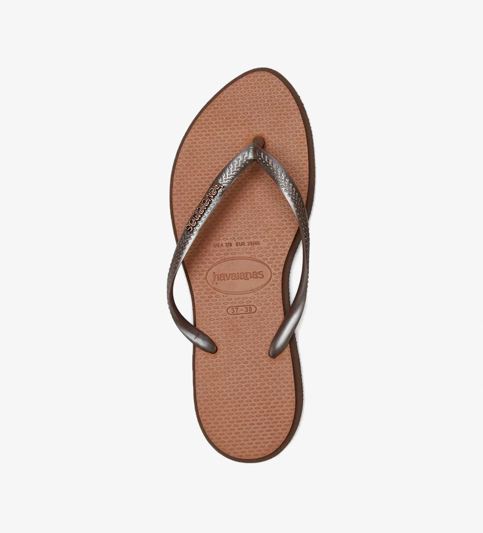 Havaianas Havaianas Slim Point Unisex Kahverengi Terlik model görseli