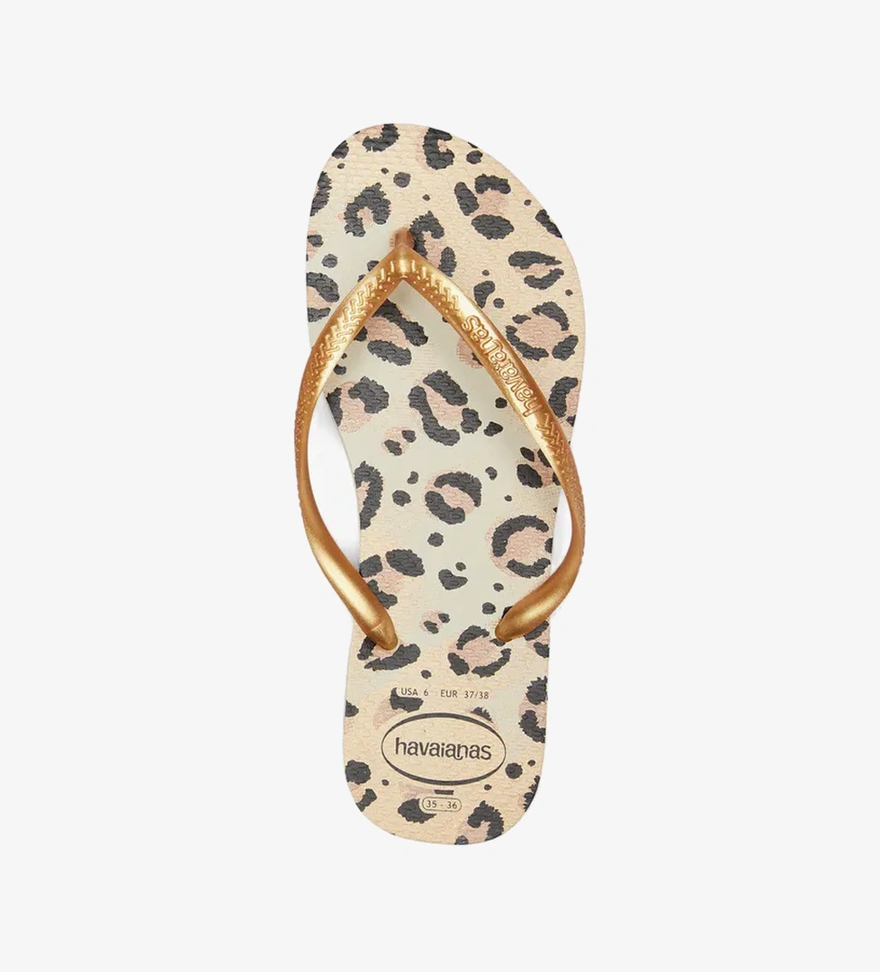 Havaianas Slim Unisex Kahverengi Terlik - Görsel 1