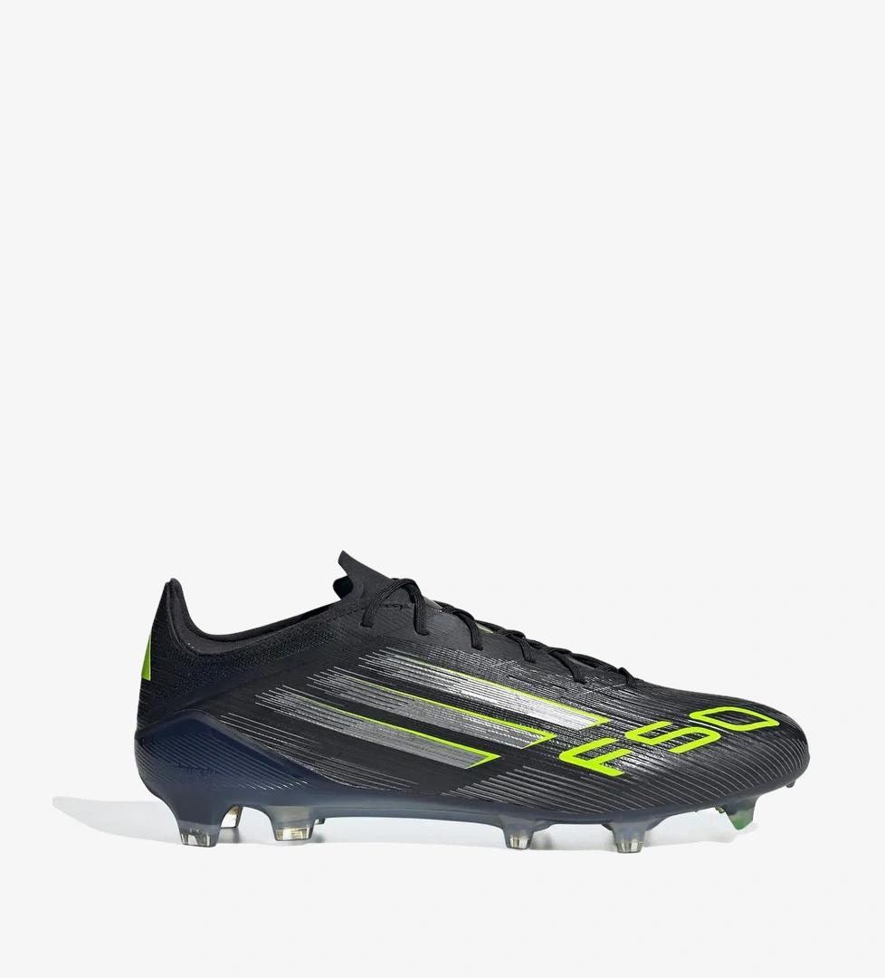 adidas F50 Elite Erkek Siyah Çim Saha Kramponu - Görsel 1