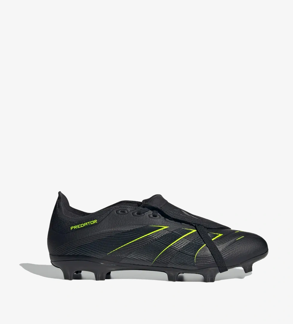 adidas Predator League Fold Over Tongue Firm-Multi Ground Erkek Siyah Çim Saha Kramponu