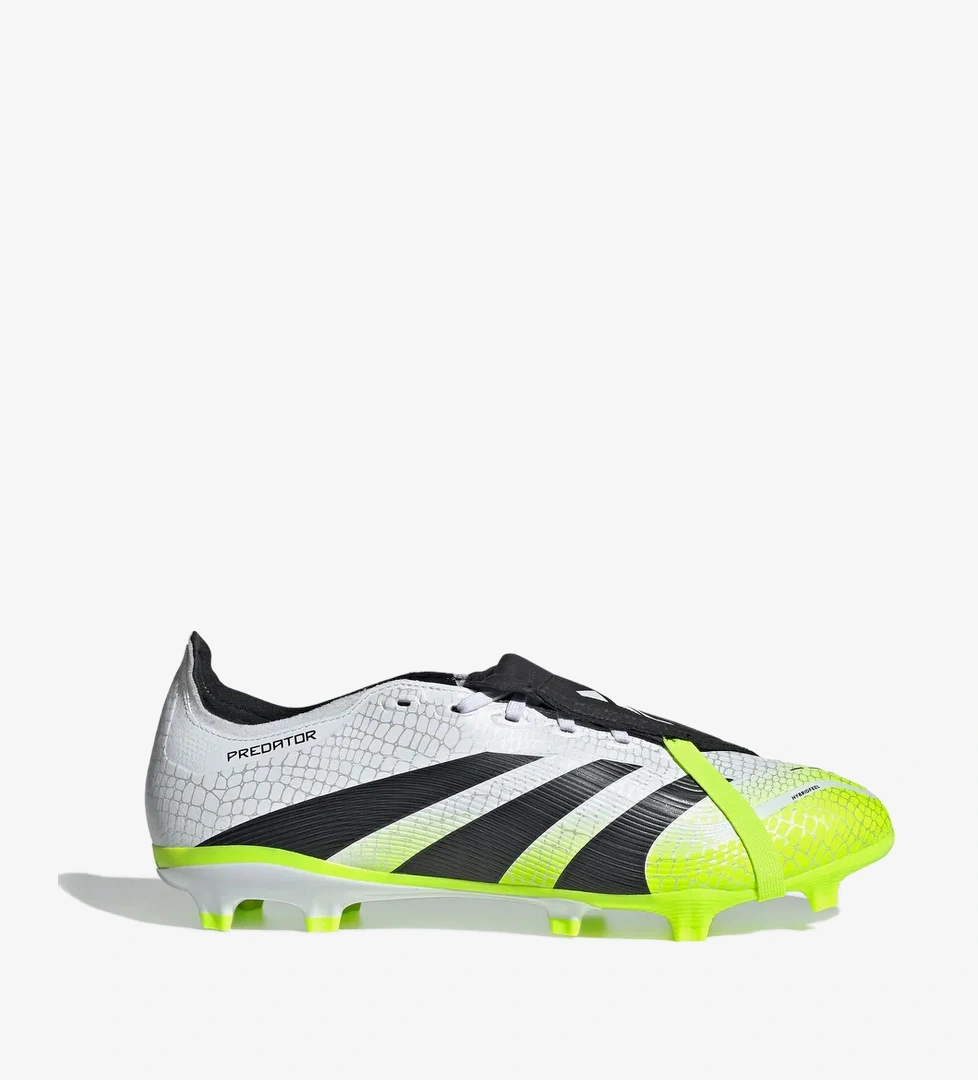 adidas Predator League Fold Over Tongue Firm-Multi Ground Erkek Beyaz Çim Saha Kramponu - Görsel 1