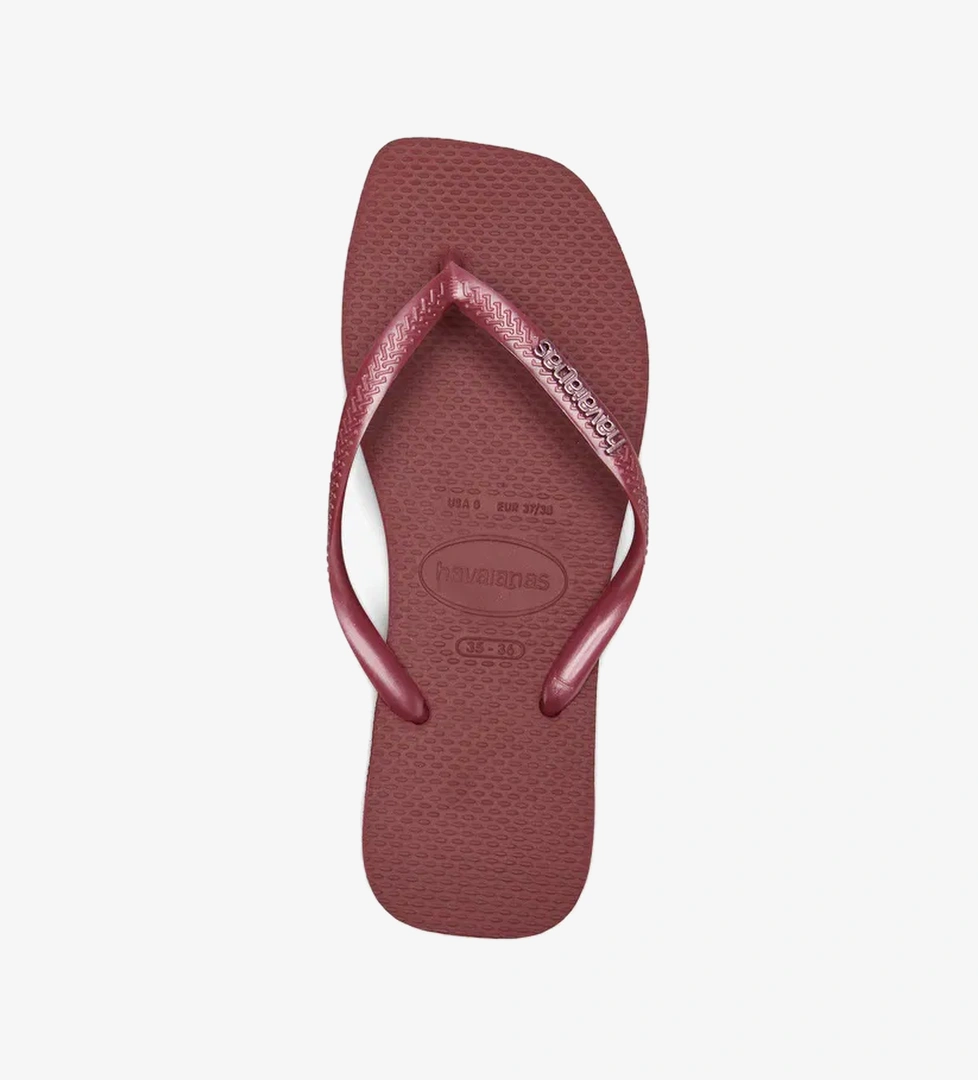Havaianas Havaianas Square Logo Metallic Kadın Kahverengi Terlik Intersport'ta! Kahverengi - 1. görsel