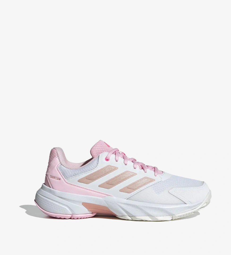 adidas Courtjam Control 3 Kadın Beyaz Tenis Ayakkabısı