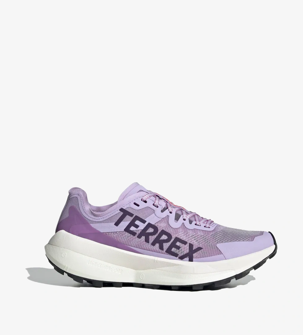 adidas Terrex Agravic Speed Kadın Mor Koşu Ayakkabısı - Görsel 1