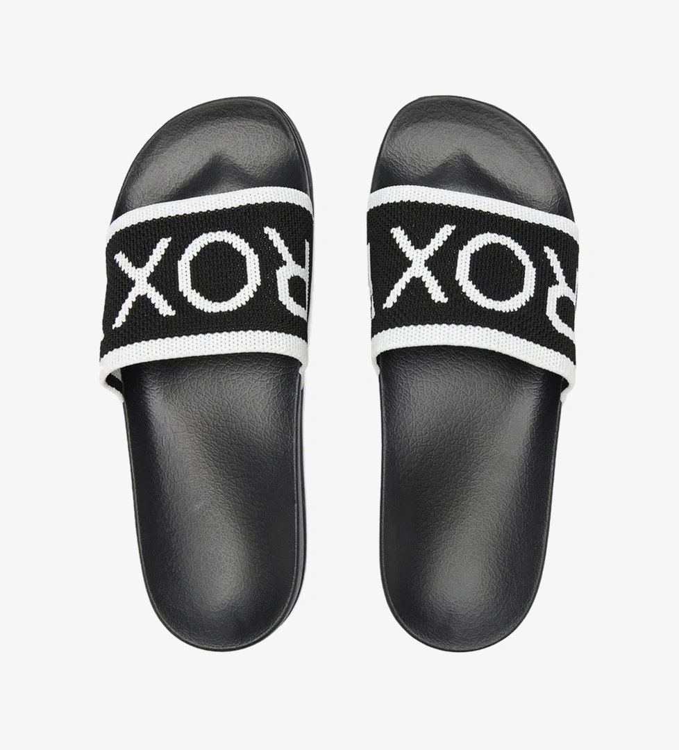 Roxy Slippy Knit Kadın Siyah Terlik
