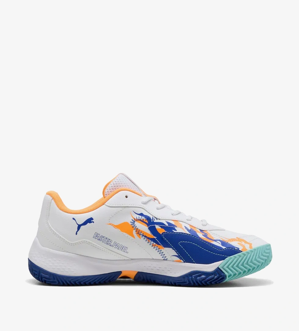 Puma Nova Smash Kadın Beyaz Tenis Ayakkabısı - Görsel 1