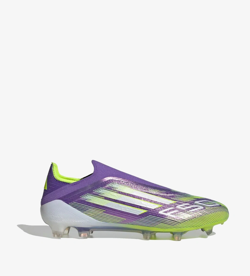 adidas F50 Elite  Erkek Mor Çim Saha Kramponu - Görsel 1