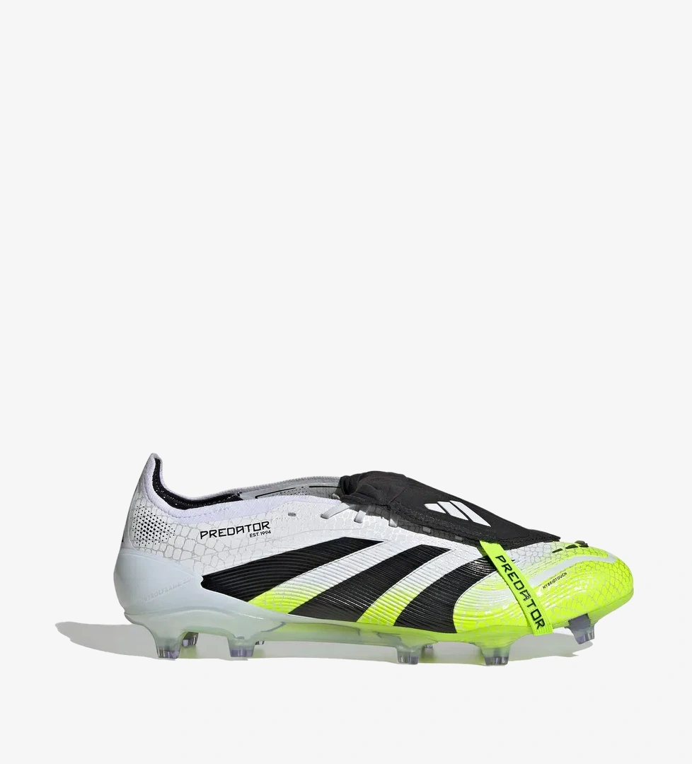 adidas Predator Elite Fold Over Tongue Erkek Beyaz Çim Saha Kramponu