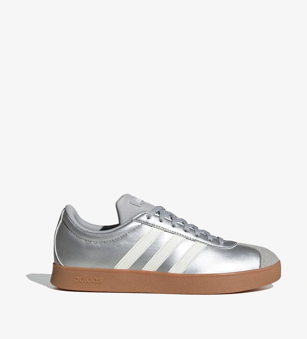 Adidas Adidas Vl Court Base Kadın Gümüş Gri Sneaker Spor Ayakkabı model görseli