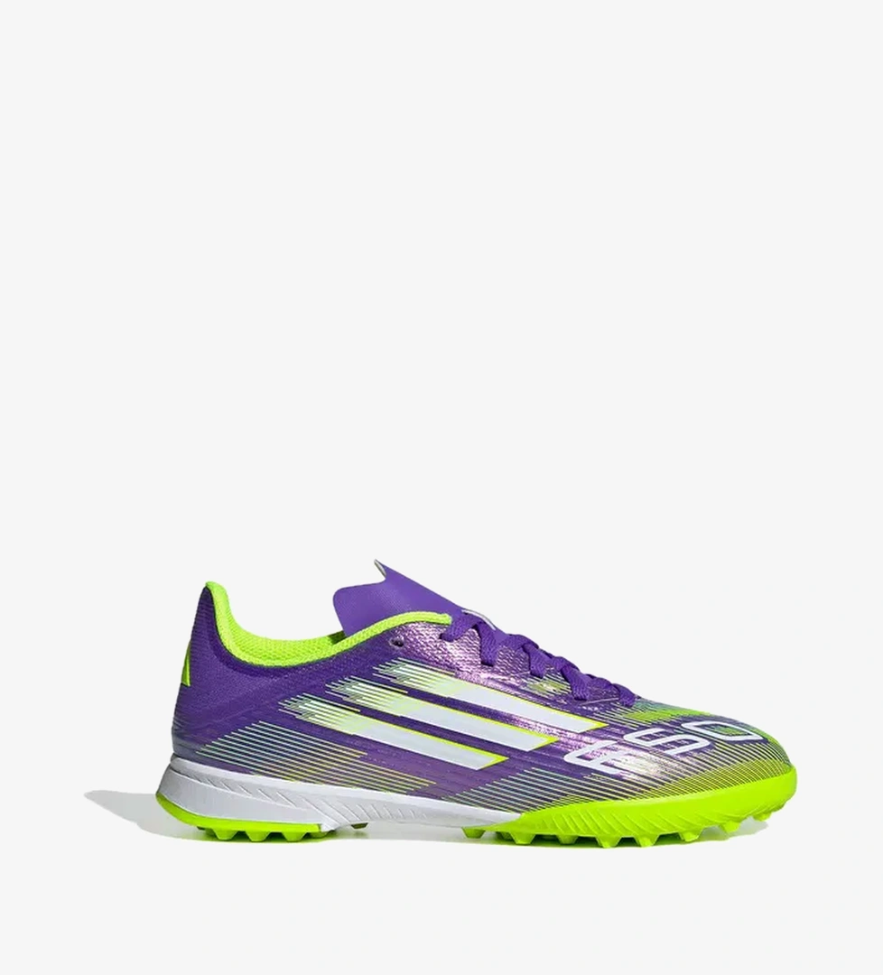 adidas F50 League Çocuk Mor Halı Saha Kramponu