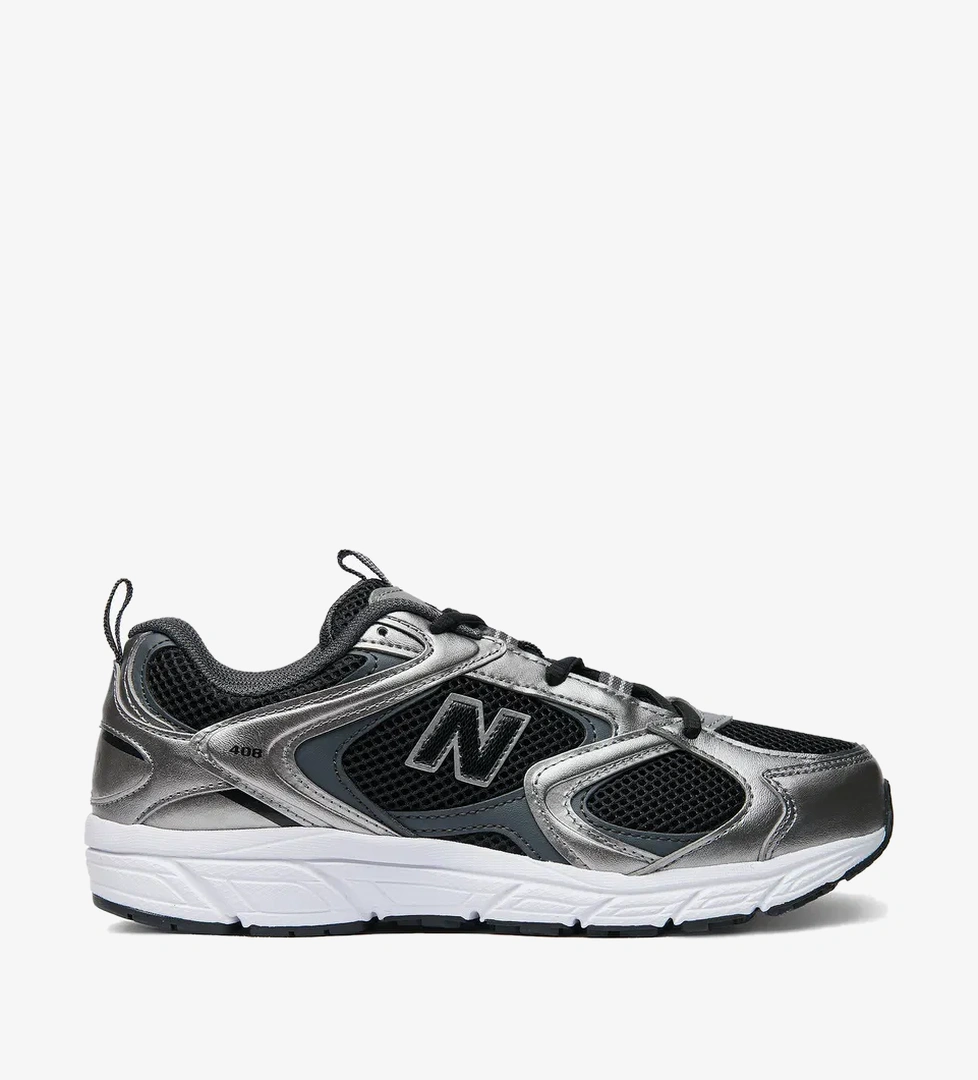 New Balance 408 Kadın Siyah Spor Ayakkabı - Görsel 1