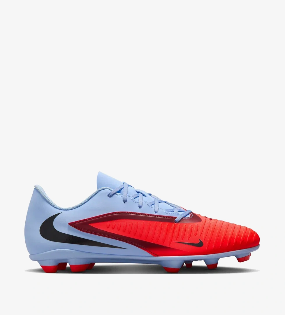 Nike Phantom 6 Low Club Fg-Mg Erkek Mavi Çim Saha Kramponu