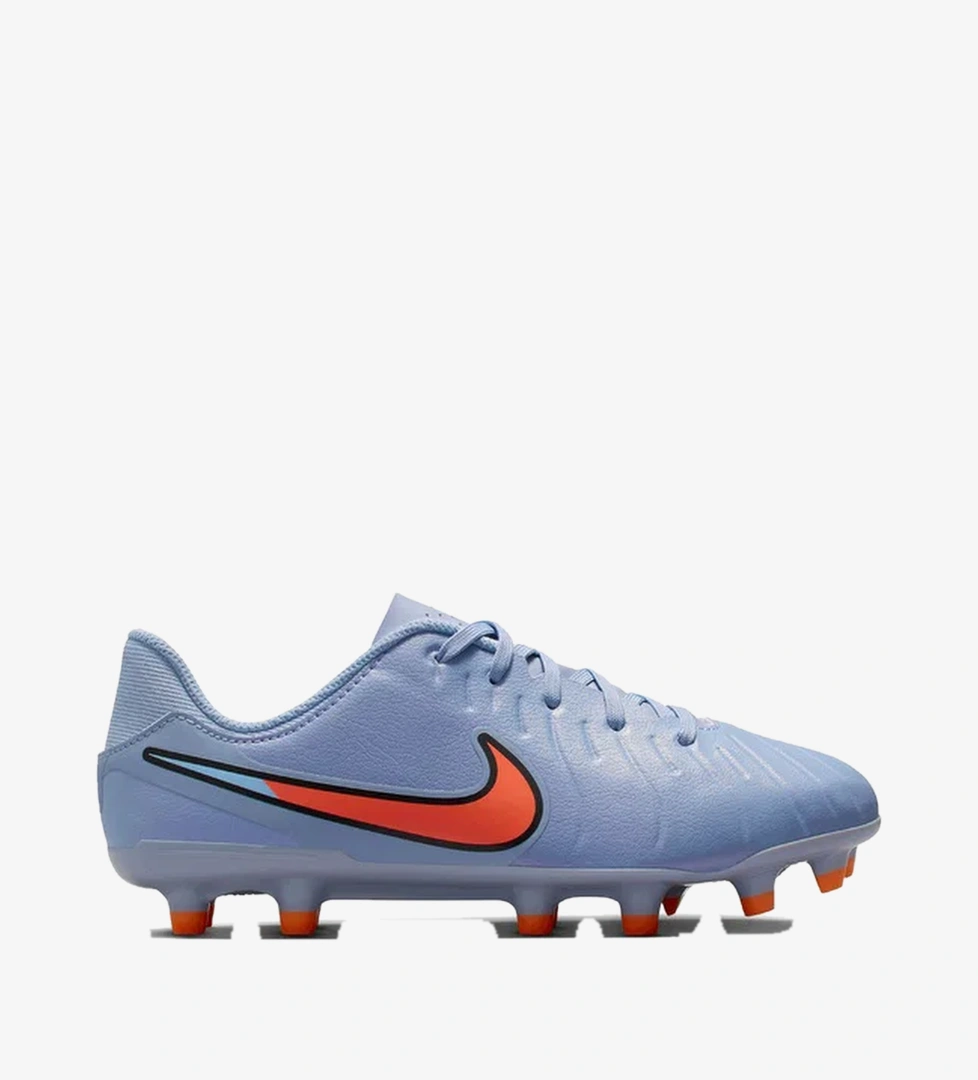 Nike Jr. Tiempo Legend 10 Academy Çocuk Mavi Çim Saha Kramponu