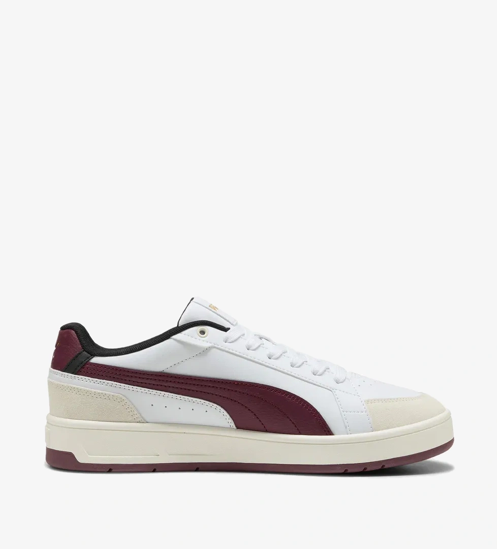 Puma Puma Court Classico Sport Unisex Erkek Beyaz Spor Ayakkabı model görseli