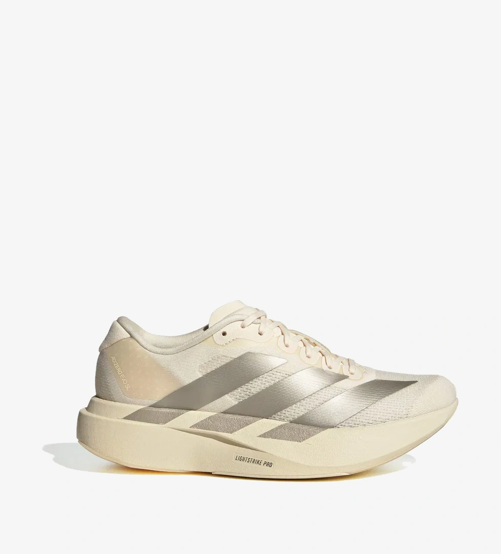 adidas Adizero Evo SL Kadın Krem Koşu Ayakkabısı