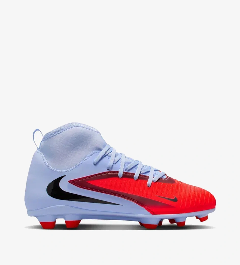 Nike Jr Phantom 6 High Club Fg-Mg Çocuk Mavi Çim Saha Kramponu