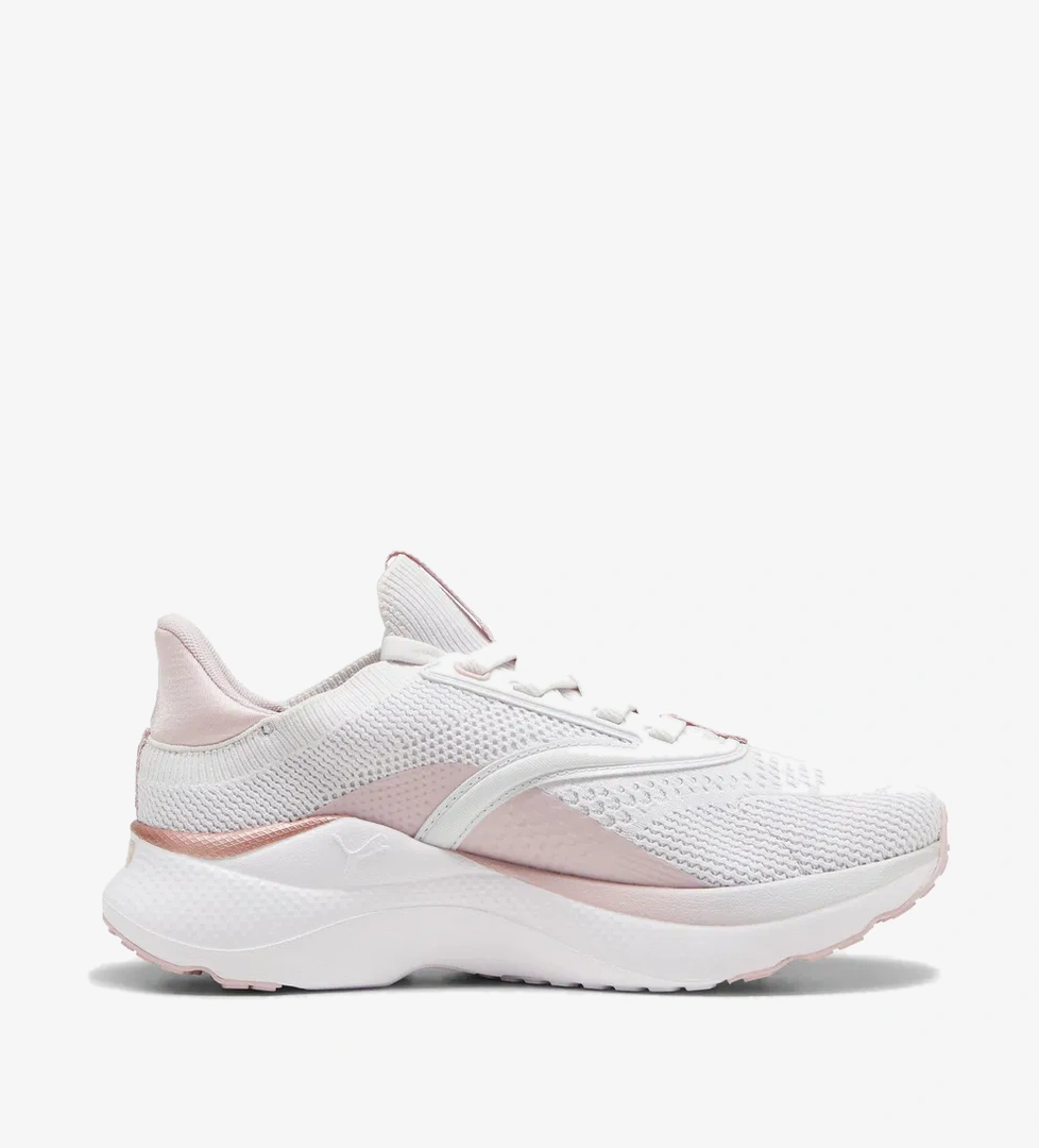Puma Softride Mayve Kadın Pembe/Beyaz Koşu Ayakkabısı