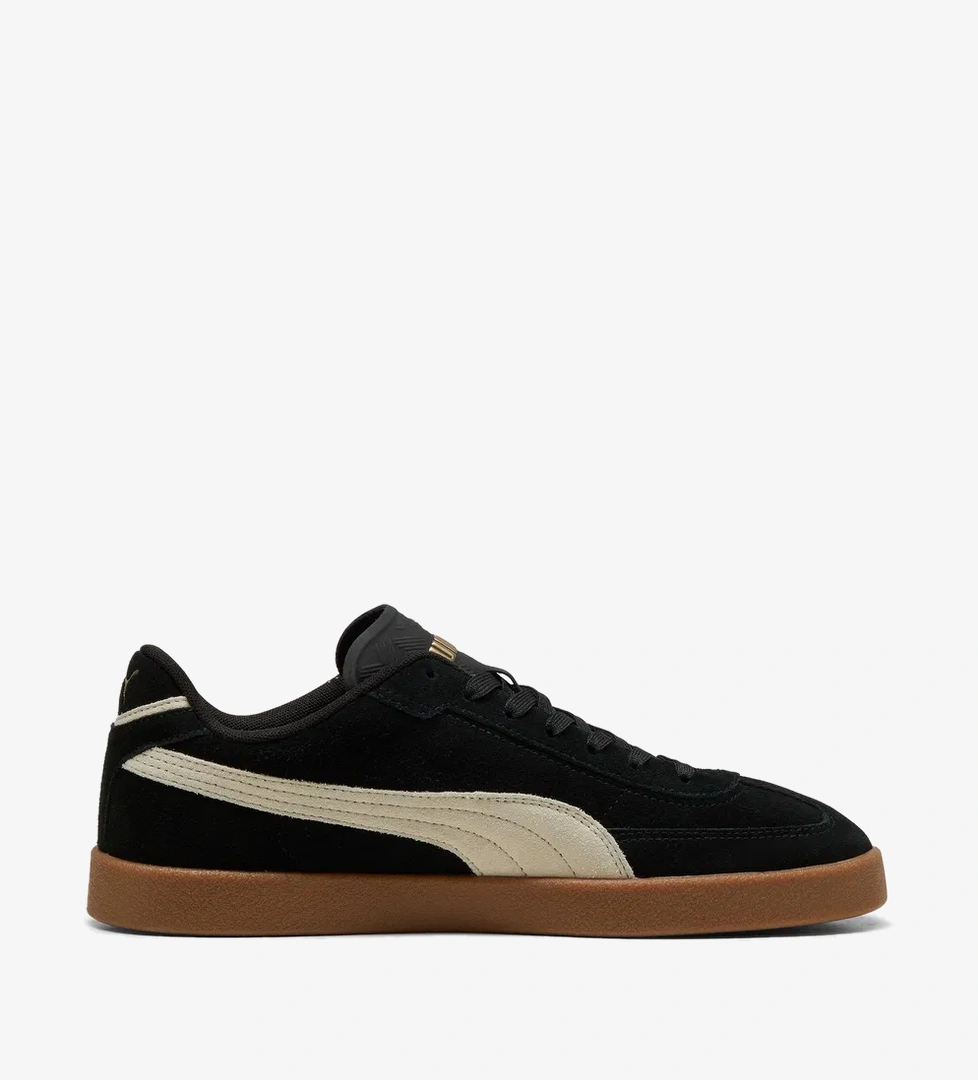 Puma Club II Era Suede Kadın Siyah Spor Ayakkabı - Görsel 1