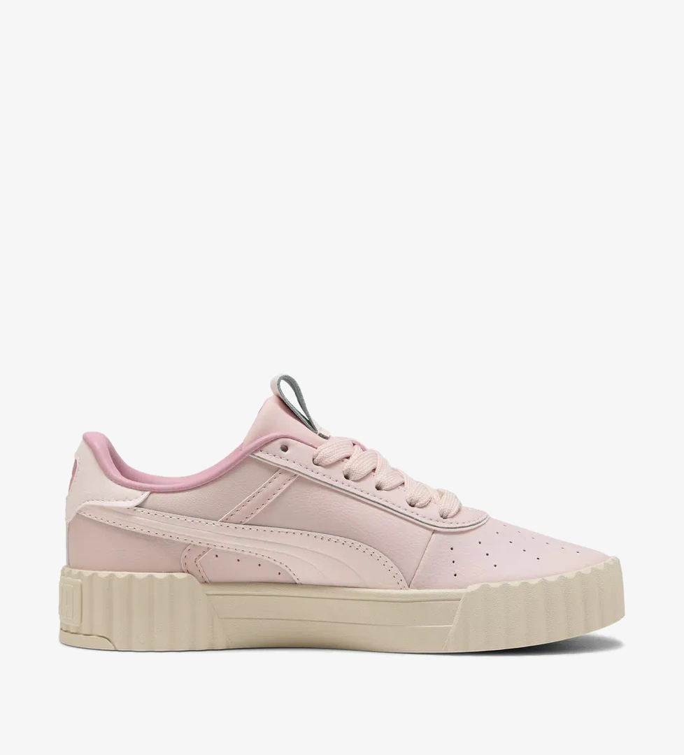 Puma Carina 3 0 Luxe Kadın Pembe Spor Ayakkabı - Görsel 1