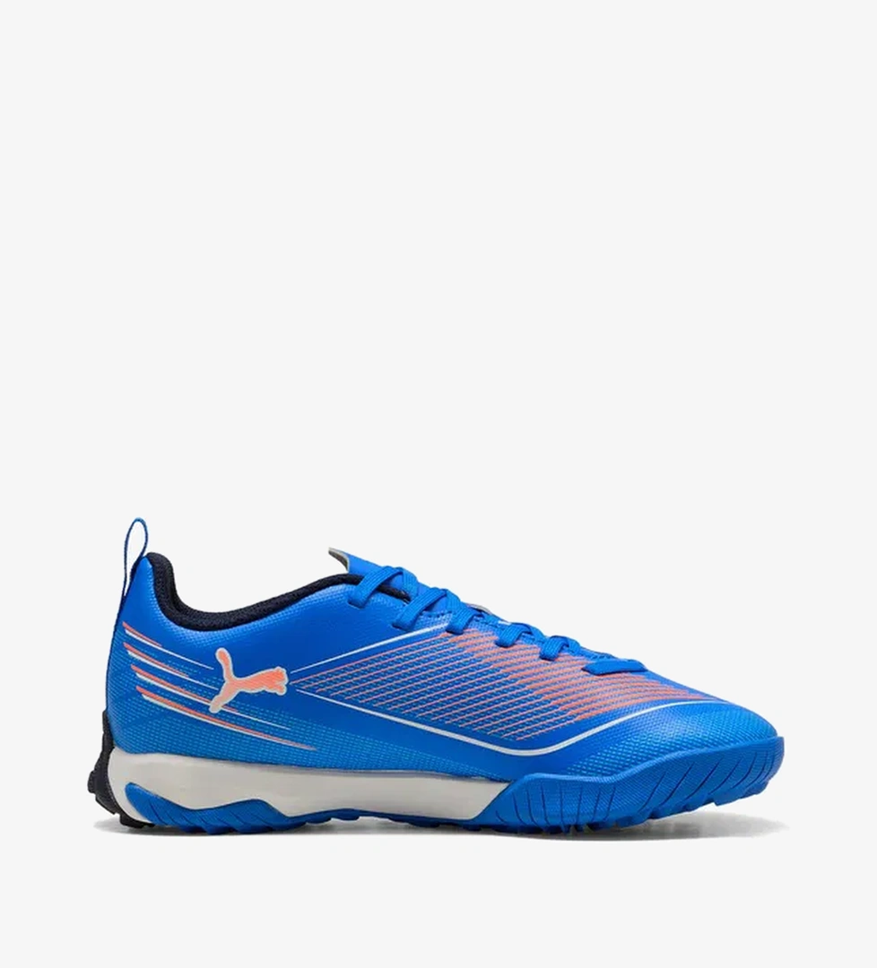 Puma Ultra 6 Play Tt + Mid Çocuk Mavi Halı Saha Kramponu