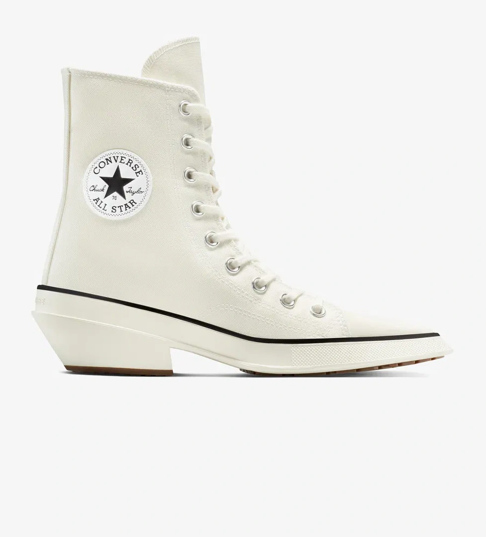 Converse Converse Chuck De Luxe Kadın Krem Sneaker Bot | Intersport Krem - 1. görsel