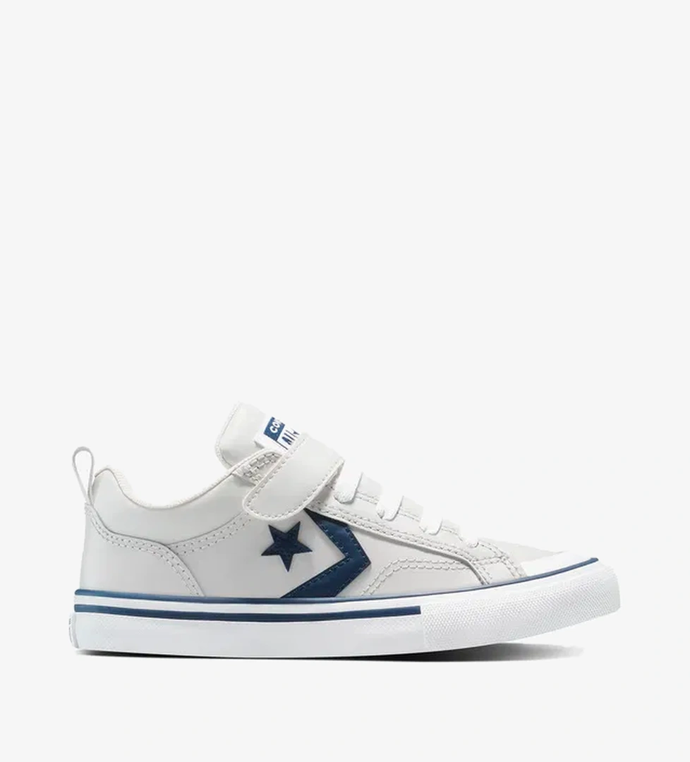 Converse Pro Blaze Strap Leather Easy On Çocuk Gri Sneaker