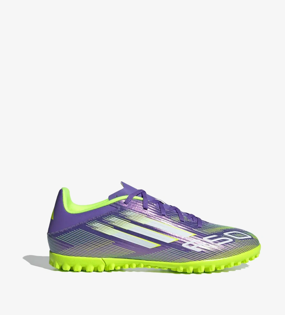 adidas F50 Club Erkek Mor Halı Saha Kramponu