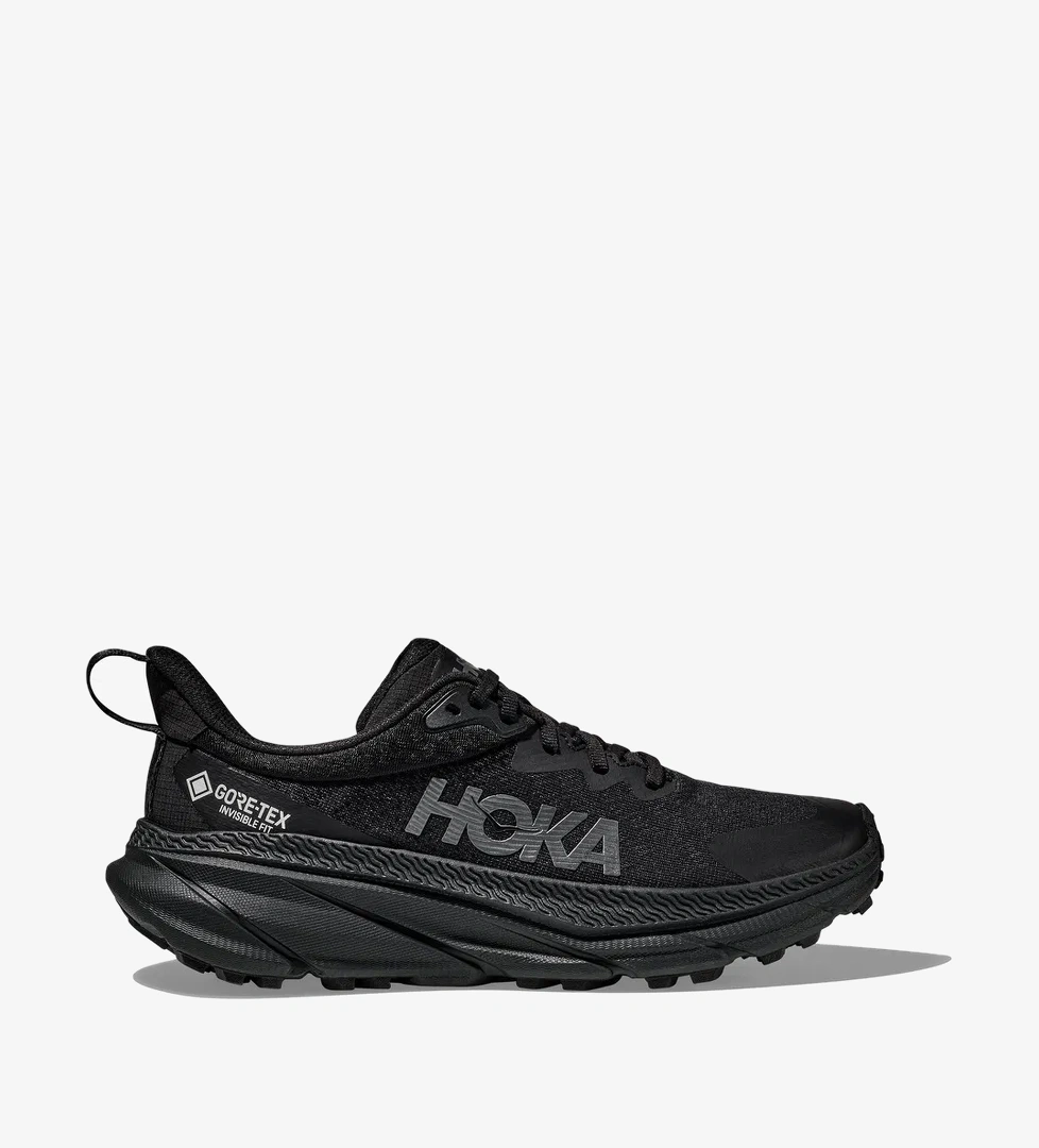 Hoka Challenger 7 Gore-Tex Erkek Siyah Koşu Ayakkabısı - Görsel 1