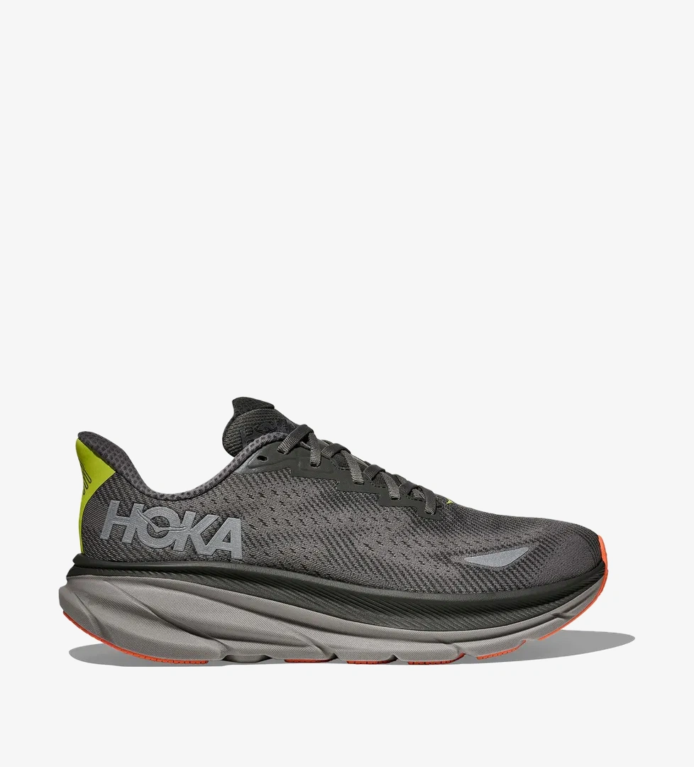 Hoka Hoka Clifton 9 Gore-Tex Erkek Gri Koşu Ayakkabısı model görseli