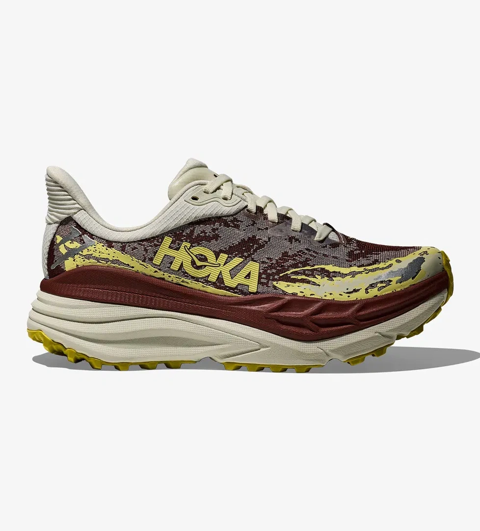 Hoka Stinson 7 Kadın Krem Koşu Ayakkabısı - Görsel 1
