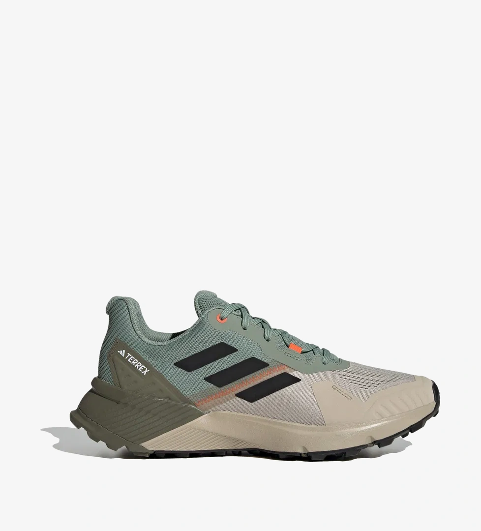 adidas Terrex Soulstride Erkek Yeşil Koşu Ayakkabısı - Görsel 1