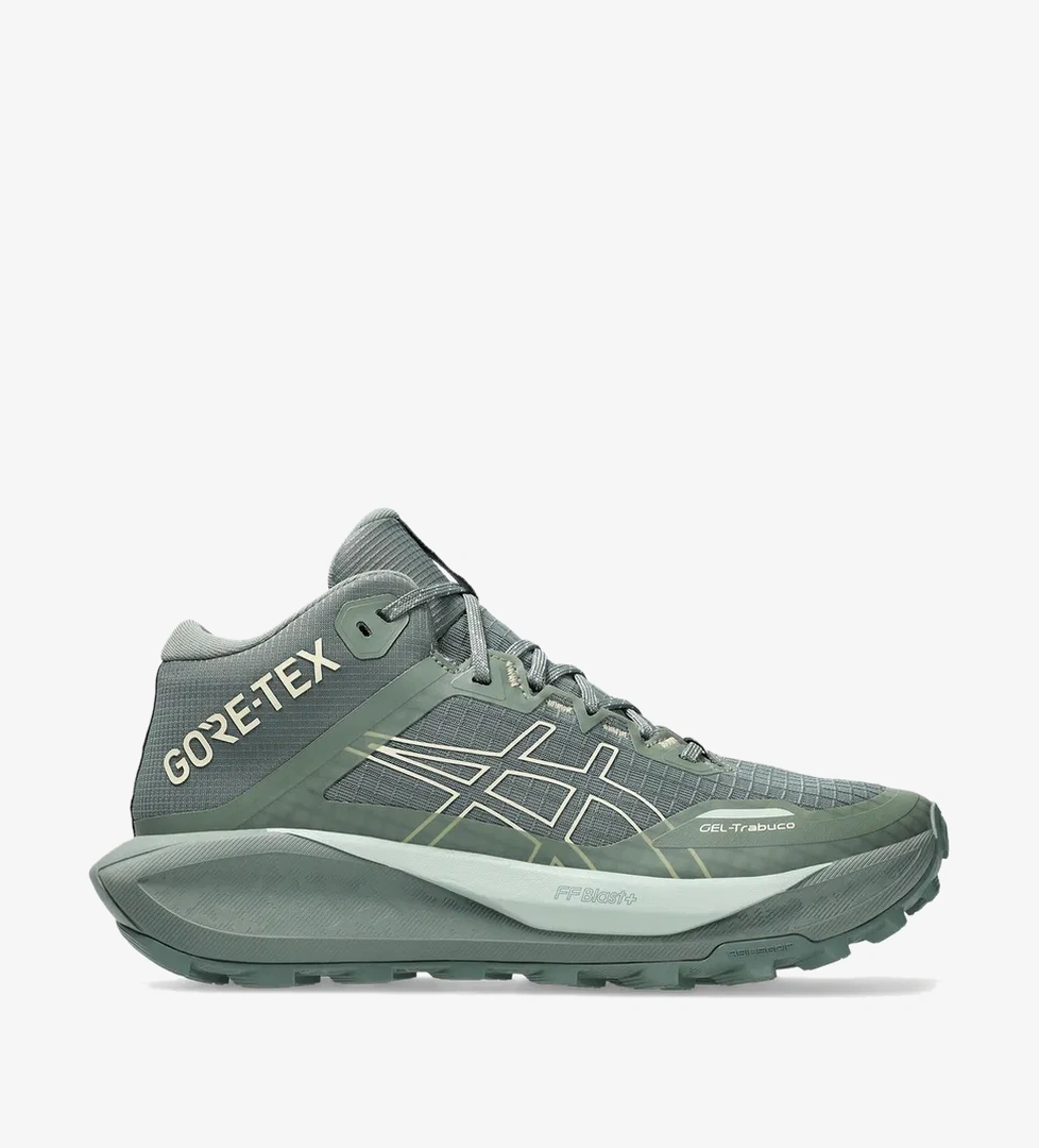 Asics Asics Gel-Trabuco Mt Gore-Tex Kadın Yeşil Koşu Ayakkabısı model görseli