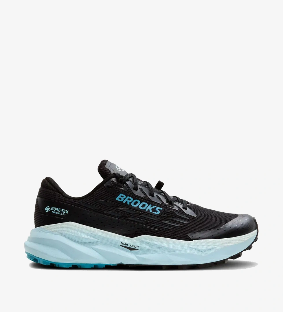 Brooks Cascadia 19 Gore-Tex Kadın Siyah Koşu Ayakkabısı - Görsel 1