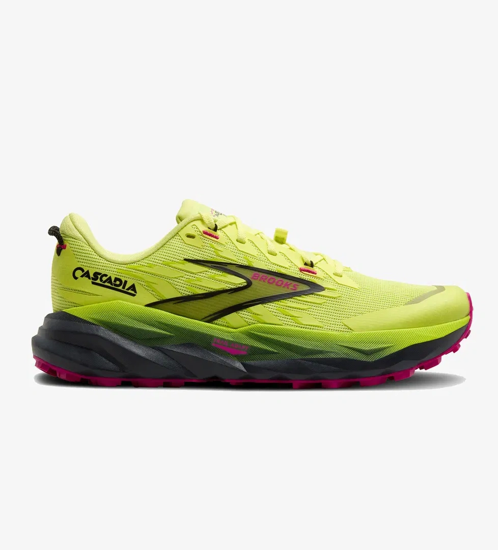 Brooks Brooks Cascadia 19 Kadın Sarı Koşu Ayakkabısı model görseli