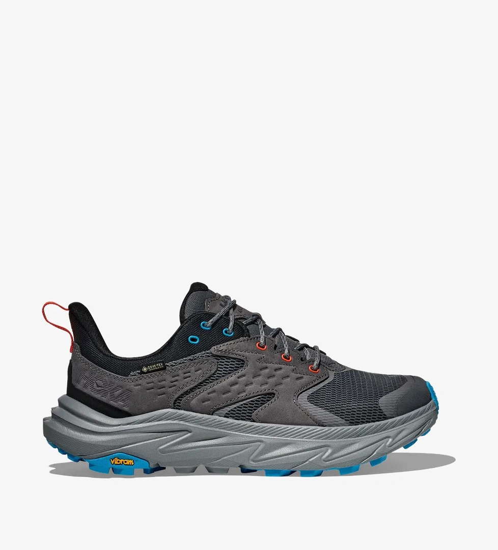 Hoka Anacapa 2 Low Gore-Tex Erkek Gri Koşu Ayakkabısı