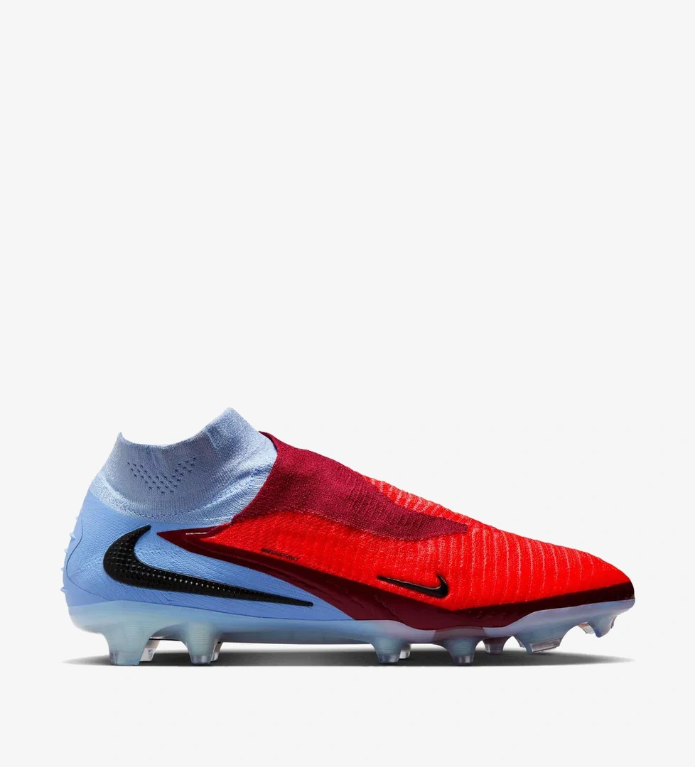 Nike Phantom 6 High Elite Erkek Mavi Çim Saha Kramponu