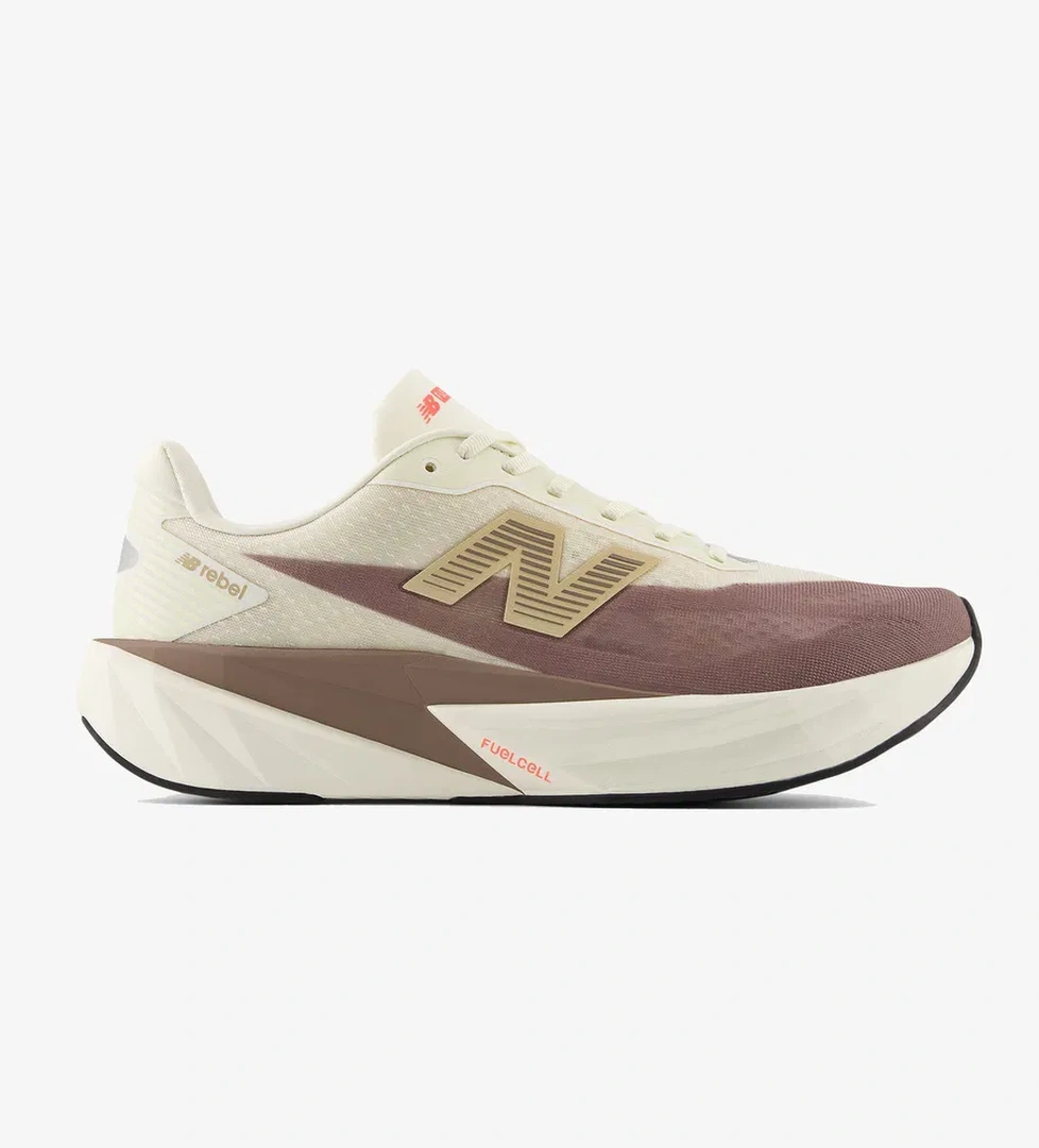 New Balance Rebel Erkek Bej Koşu Ayakkabısı - Görsel 1