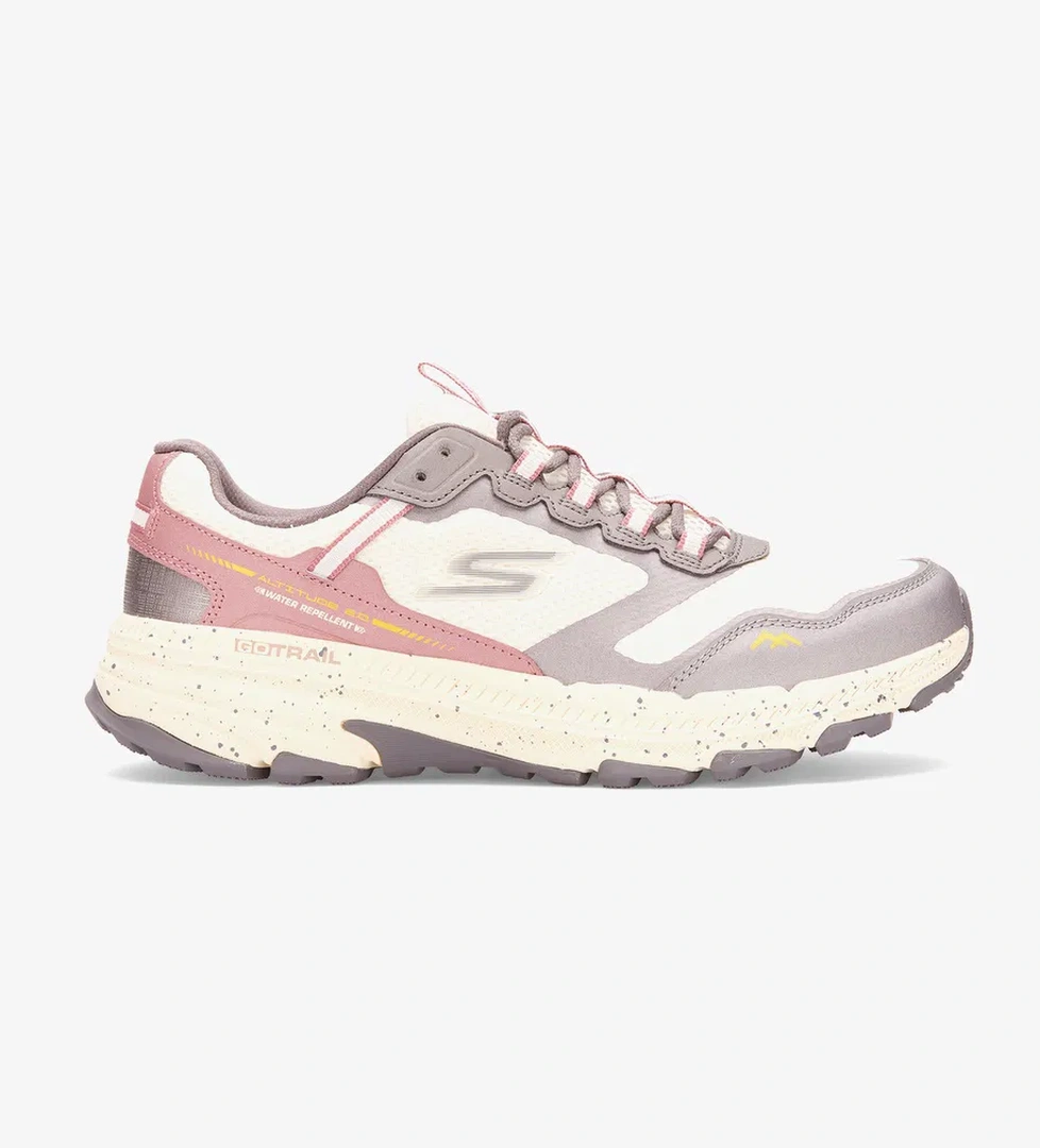 Skechers Go Run Trail Altitude Kadın Krem Koşu Ayakkabısı