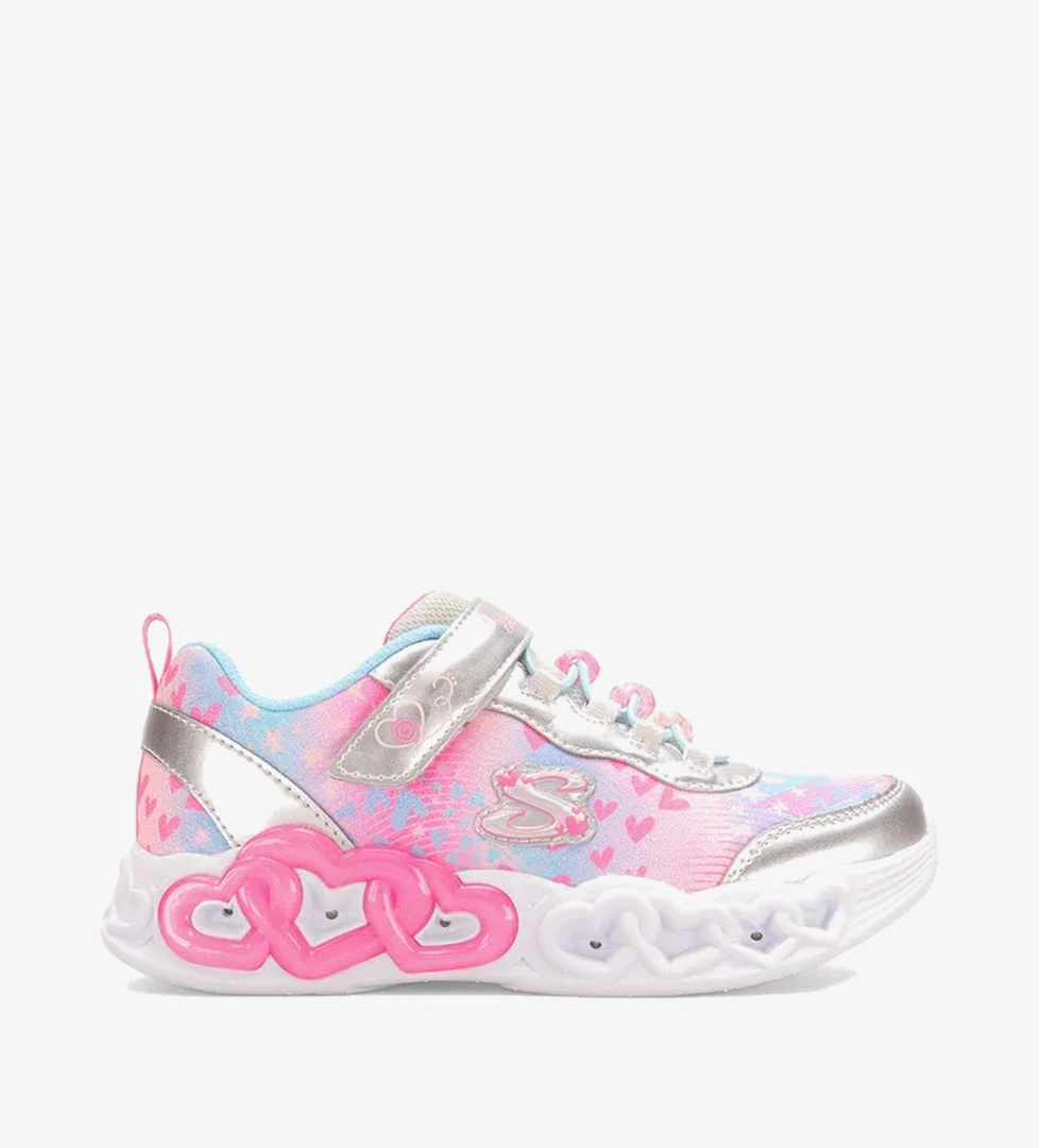 Skechers Infinite Heart Lights Çocuk Renkli Spor Ayakkabı