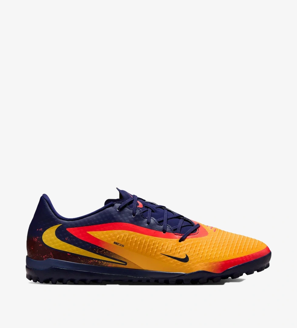 Nike Phantom 6 Low Acad Tf Eh Erkek Turuncu Halı Saha Kramponu