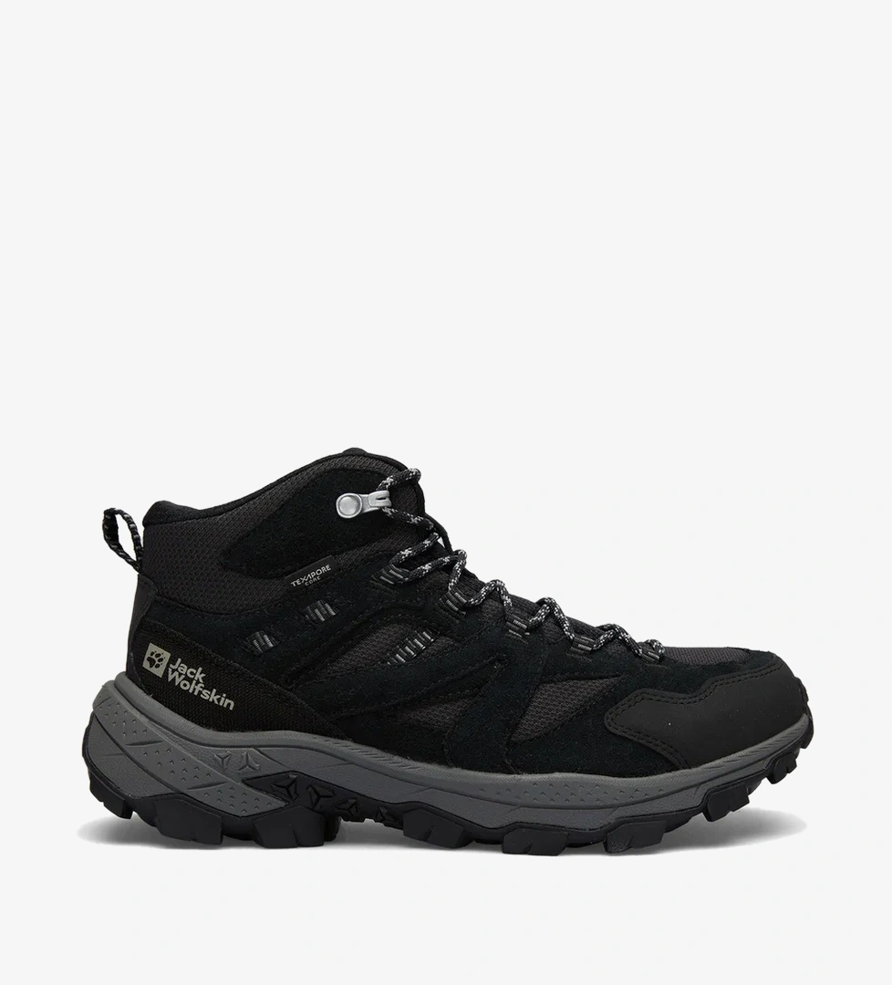 Jack Wolfskin Vojo Tour Texapore Mid Erkek Lacivert Outdoor Bot