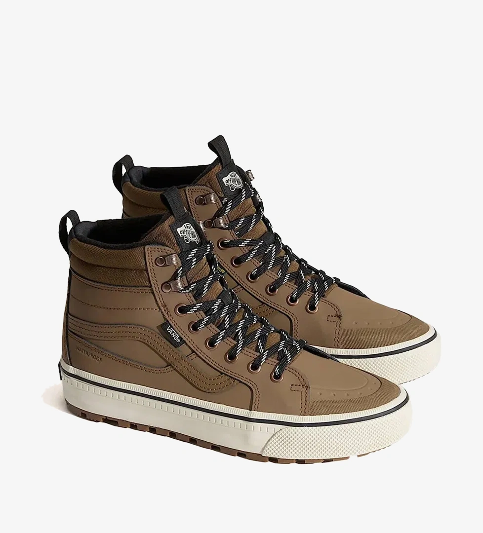 Vans MTE Sk8-Hi Waterproof Insulated Unisex Kahverengi Sneaker - Görsel 1