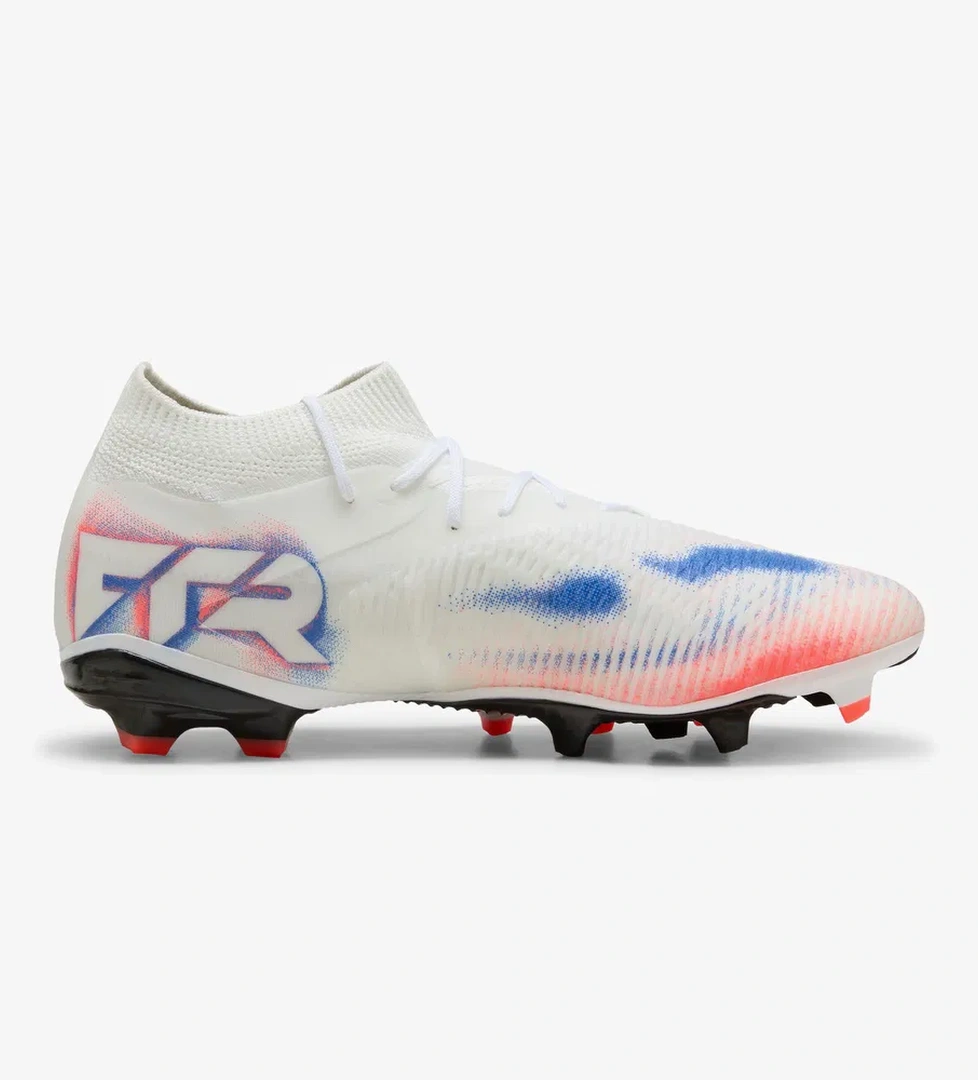 Puma Future 8 Match Fg-Ag Erkek Beyaz Çim Saha Kramponu - Görsel 1