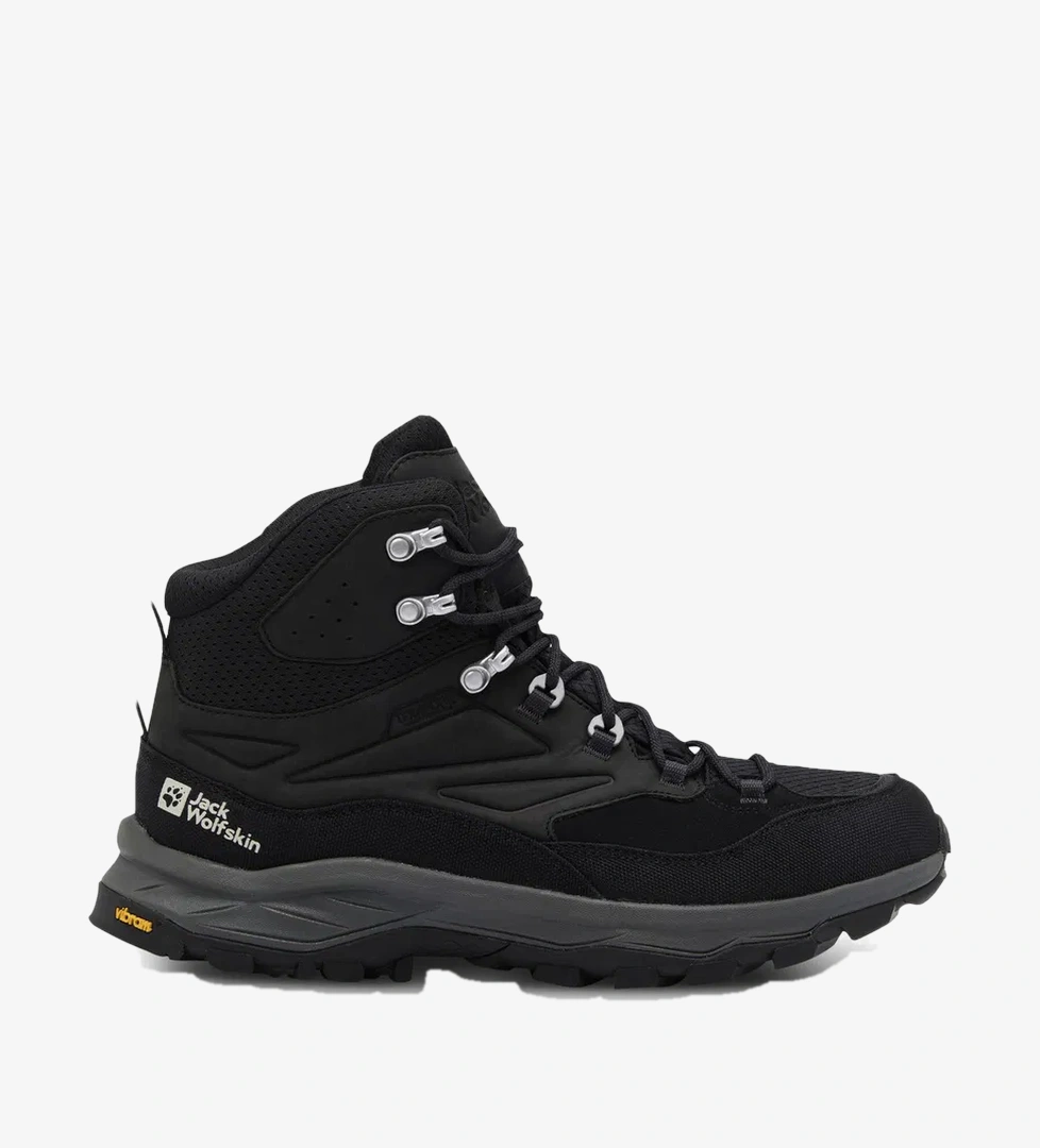 Jack Wolfskin Cyrox Texapore Mid Erkek Lacivert Outdoor Ayakkabı