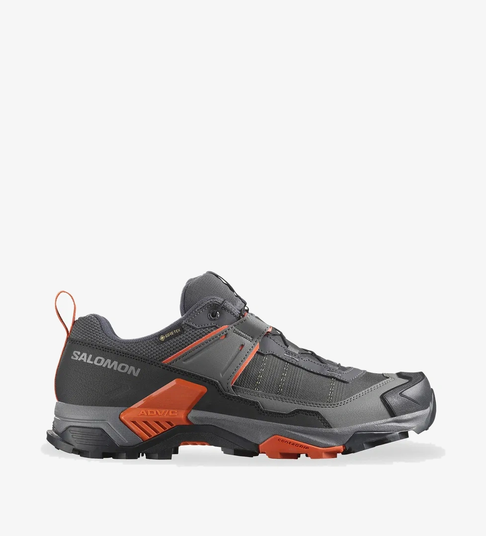 Salomon X Ultra 5 Gore-Tex Erkek Gri Outdoor Ayakkabı