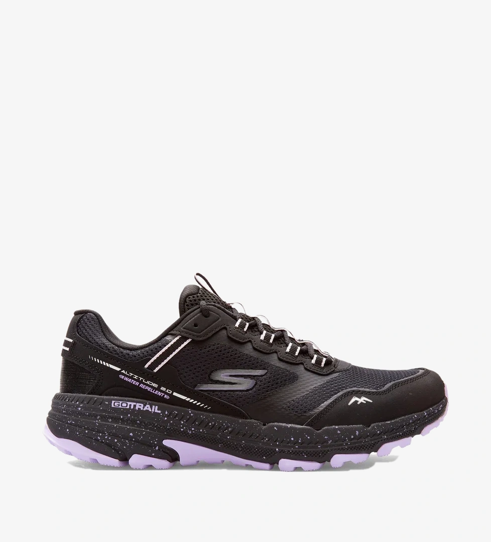 Skechers Go Run Trail Altitude Kadın Siyah Koşu Ayakkabısı